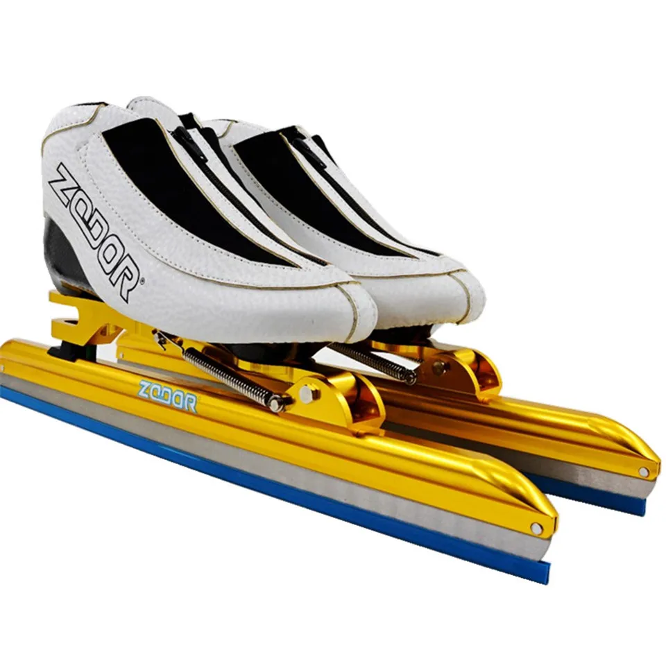 Japy 6 طبقات الكربون سرعة الجليد شفرة التزلج أحذية المعادن الإصلاح الموقع سكين سباق الزلاجات مريحة Patines رياضية J003