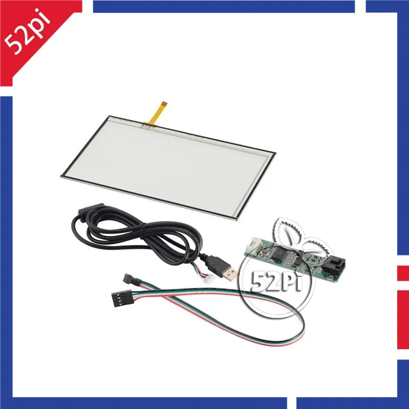 7 inch 4 Wire TFT LCD Touch Screen Digitizer Panel Glass Sensor with