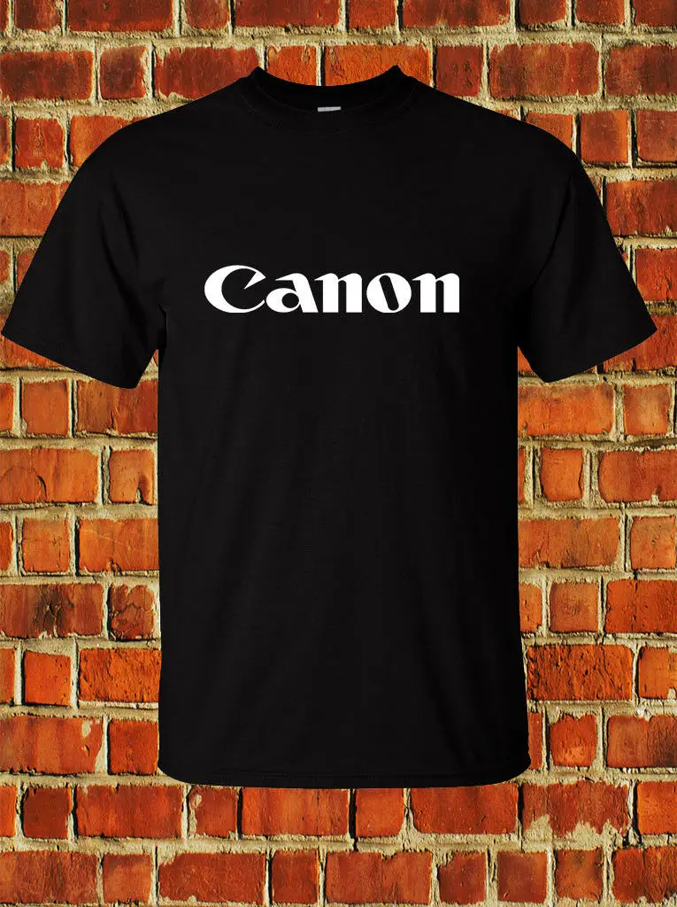 

Canon shirt digital Camera logo photography photo T shirt Tee New