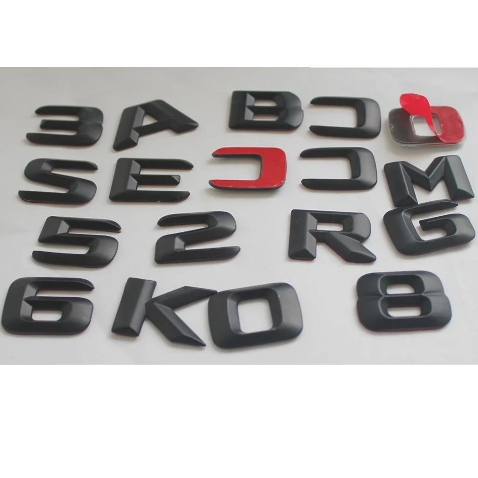 3D Matt Black
