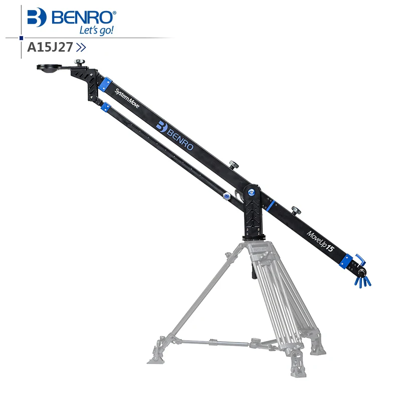 Benro MoveUp15 дорожный видео клипса кран профессиональный Auminium портативный Pro DSLR