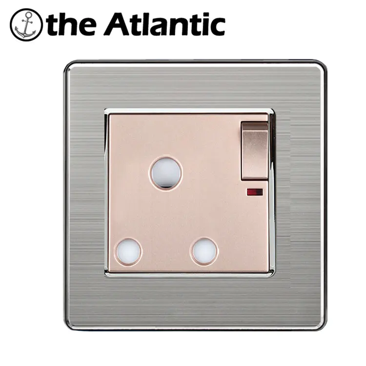 Atlantic 15A Южной Африки Стандартный розетка с неоновой Настенные переключатели
