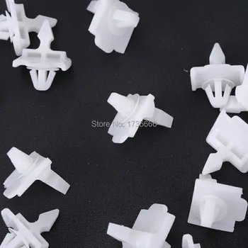 

100x Front Fender Lower Panel Moulding Clips 001-988-49-81 fit for Mercedes W124 W201 190D 300E 400E 1984-1995