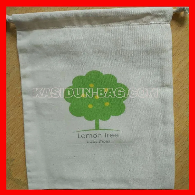 2cotton bag with printed logo