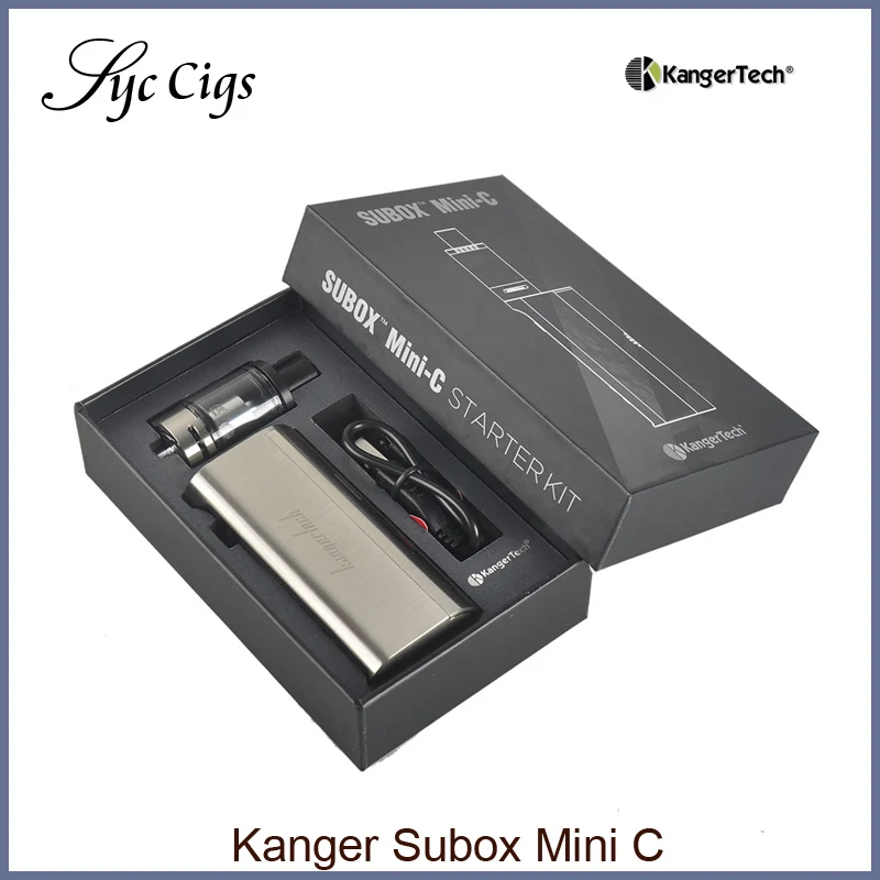 Original Kanger Subox Mini C Starter Kit with 3ml E juice Tank 7 50w Battery Mod