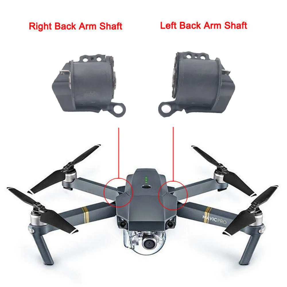 Профессиональный Дрон левый и правый задний ось рычаг вала Ремонт Часть Замена для DJI Mavic Pro Аксессуары 20A Прямая поставка