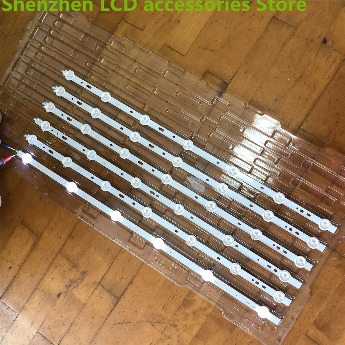 3pcs 6LED/7LED 580mm LED backlight strip for 32W1333B 32L2200U SVS320AD7 SVS320AA6 LTA320AP33 LC-32LD135K 32L2200U 100%NEW