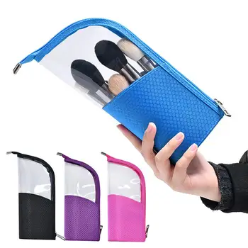 

Casual Travel Cosmetic Bag Women Zipper Make Up Transparent Makeup Case Organizer Storage Pouch Toiletry Beauty Wash Kit Bags