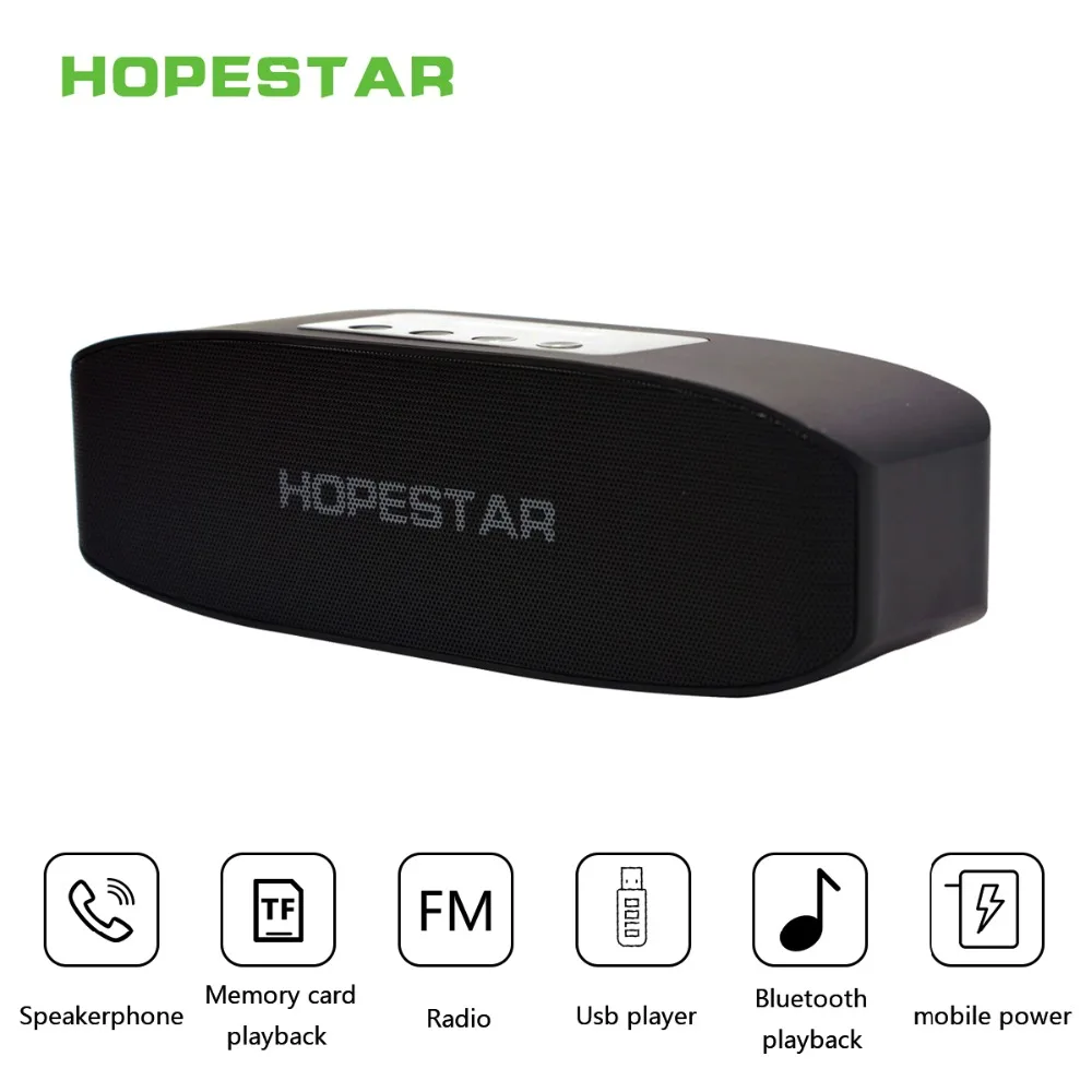 8W Deep Bass Loud Sound Power Bank Subwoofer Wireless Bluetooth Speaker