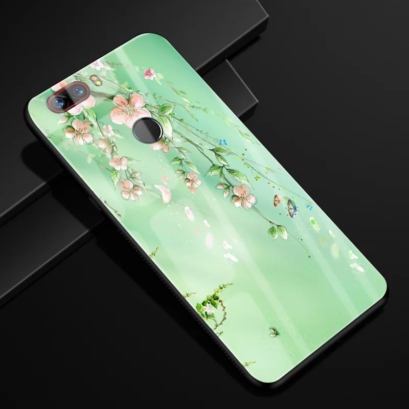Для zte Z17 Lite чехол Nubia Z17 Mini PC Пластиковый стеклянный чехол для телефона черный ТПУ бампер чехол для zte Nubia Z17 Mini Z17 Lite чехол - Цвет: 19