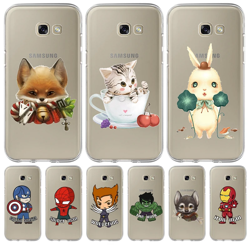 Чехол для телефона Samsung Galaxy S6 S7 S8 S9 S10 Edge Plus Lite A3 A5 A6 A7 A8 2015 2016 2017 2018 Marvel Luxury cartoon cute |