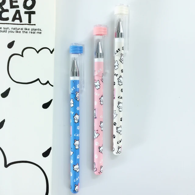 3x Super Cute Kawaii Cat Paw Gel Pen Writing Signing Student 3x Super Cute Kawaii Cat Paw Gel Pen Writing Signing Student Stationery School Office