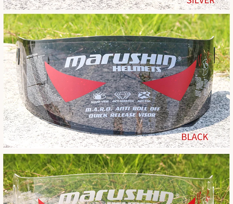 Marushin SEMIR RS2 анти-туман объектив полное лицо шлем козырек щит подходит для 111 222RS 778RS 779 888RS 999RS