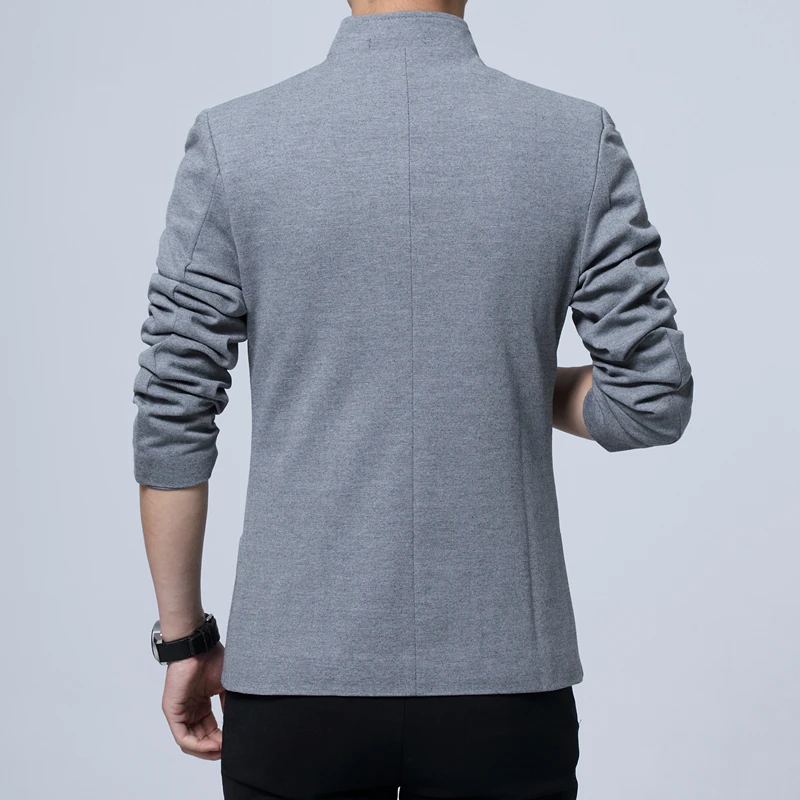 Liseaven Blazer Men Jackets Male Stand Collar Male Blazers Slim Fit Mens Blazer black Jacket Men Plus Size 5XL 6 Liseaven Blazer Men Jackets Male Stand Collar Male Blazers Slim Fit Mens Blazer black Jacket Men Plus Size 5XL 6