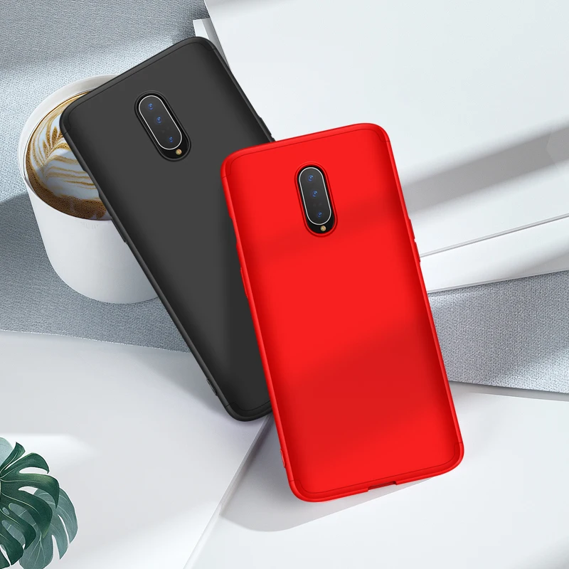 Чехол 9 цветов для Oneplus 7 Pro Роскошный чехол с полным защитным кольцом ударопрочный