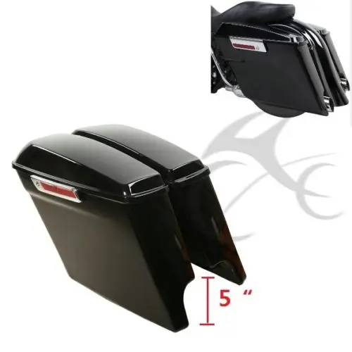 Удлиненные натянутые сумки TCMT 5 &quotс клавишами для Harley Touring FLHTCU Road