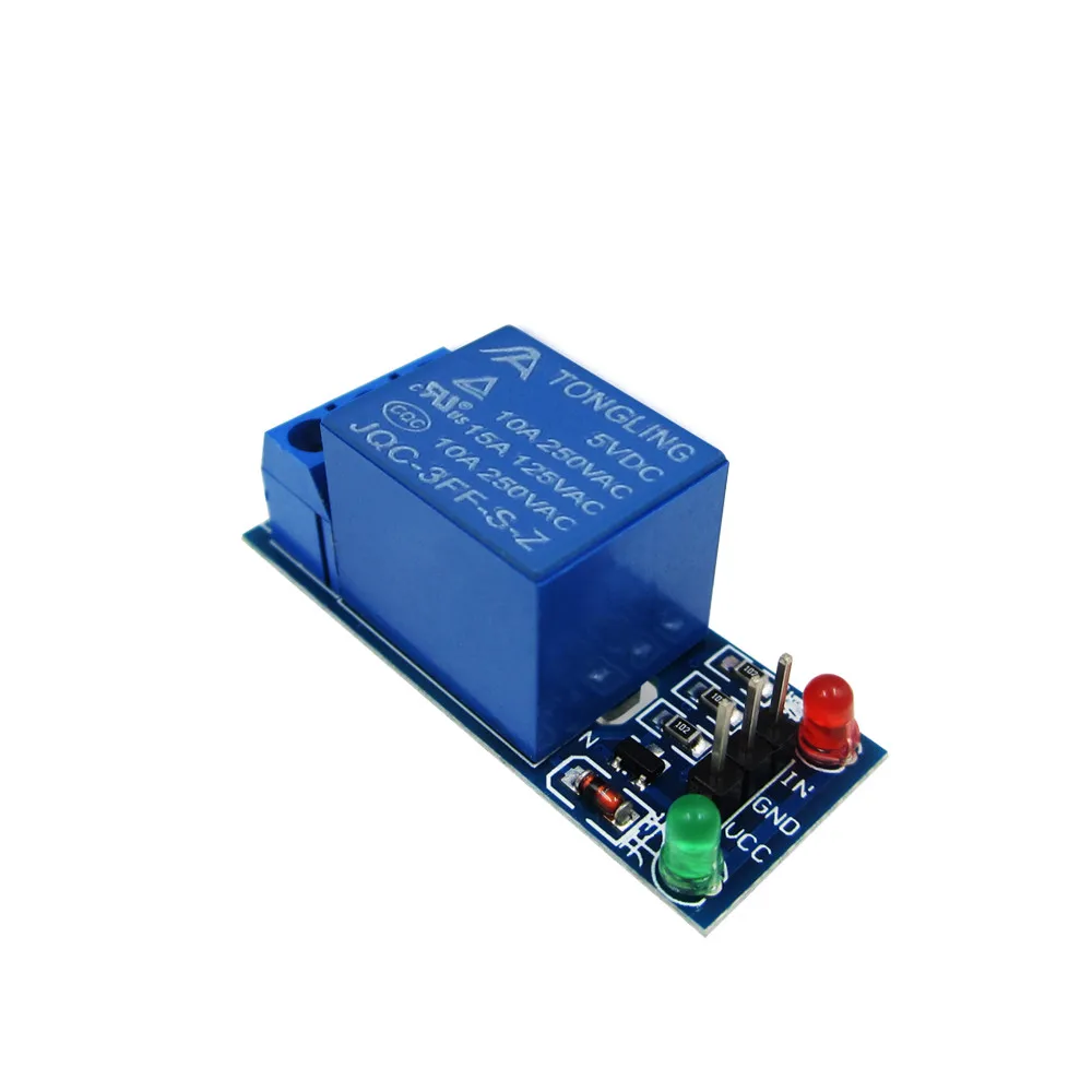 50pcs/lot 1 Channel 5V Relay Module Low level for SCM Household Appliance Control | Электроника
