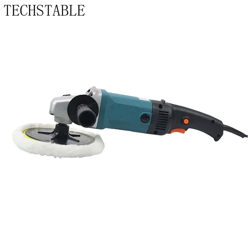 

TECHSTABLE 220V 3300rpm 180mm Waxing and polishing machine for automobile Car Paint Care Tool Floor Ajustable Polisher