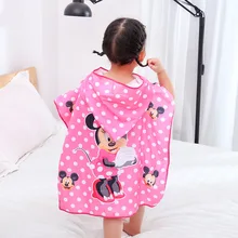 Disney, 50X100 см, детское хлопковое банное полотенце с рисунком Человека-паука и Минни, пляжное полотенце для маленьких мальчиков и девочек, накидка, полотенце, подарок Disney, 50X100 см, детское хлопковое банное полотенце с рисунком Человека-паука и Минни, пляжное полотенце для маленьких мальчиков и девочек, накидка, полотенце, подарок