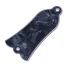 Guitar Truss Rod Cover Plate 2 Hole for Gibson Style for Les Paul for LP Guitar Black Pearl Color Musical Instrument Accessories