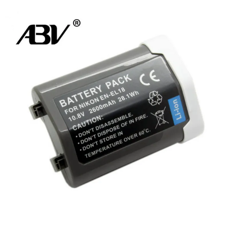 

2600mAh High Quality Original D4 Camera Battery EN-EL18 for Nikon D4 Battery