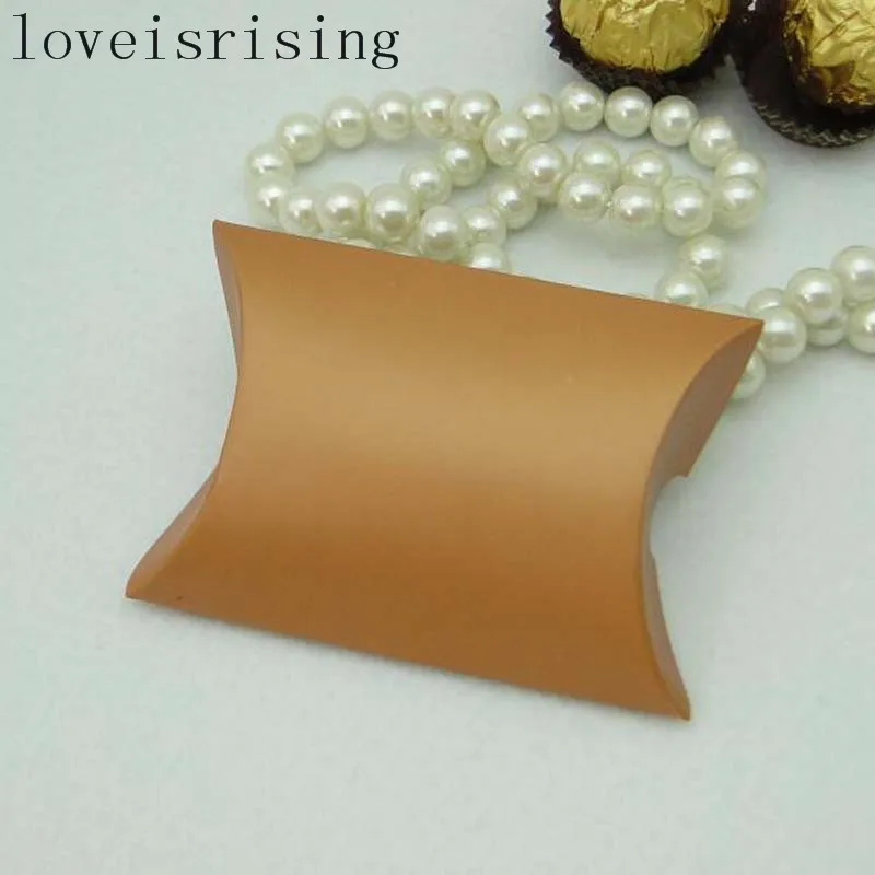 50pcs pillow shape clear PVC candy box 50pcs pillow shape clear PVC candy box