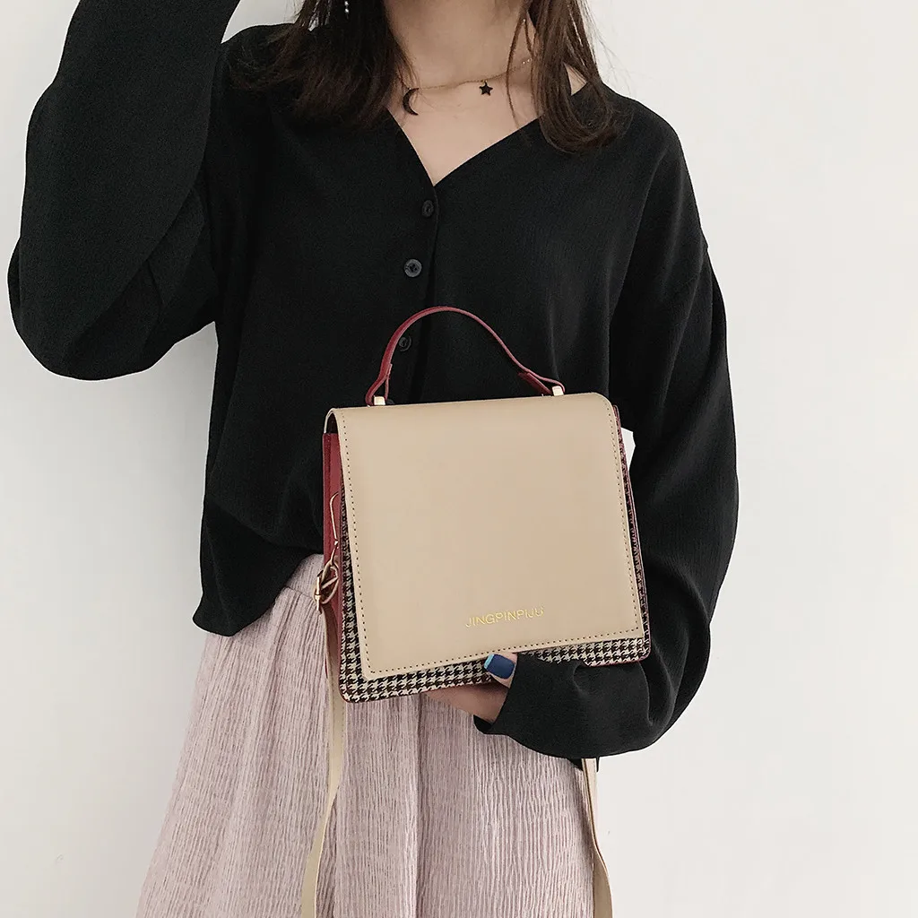 

OCARDIAN Hangbag Women Fashion Solid Cover Messenger Bag new elegant shoulder bag Female Flap Bag Shoulder Bag a8