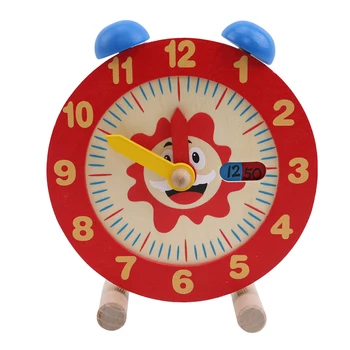 

Puzzle Clock Montessori Wooden Puzzles Toys Oyuncak For Children Digital Time Learning Education Educational Game Boys