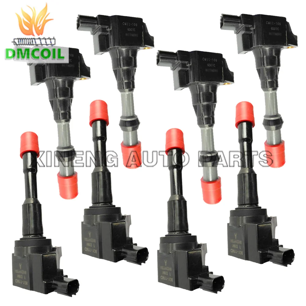 HQ FRONT + REAR ROW IGNITION COIL FOR HONDA CIVIC VII VIII HYBRID (01