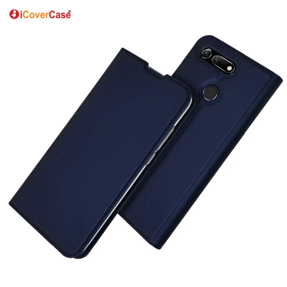 Чехол для Honor View 20 ультратонкий Магнитный чехол кошелек из искусственной кожи с