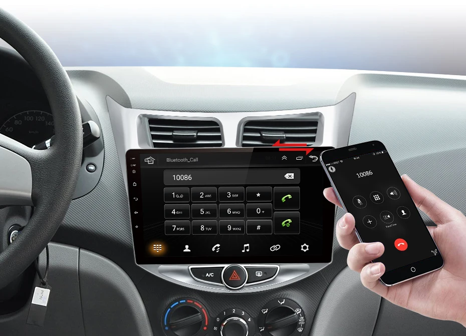 Excellent Junsun V1 2G+32G Android 9.0 DSP Car Radio Multimedia Video Player For Hyundai Solaris 1 2010-2016 Navigation GPS 2 din No DVD 18