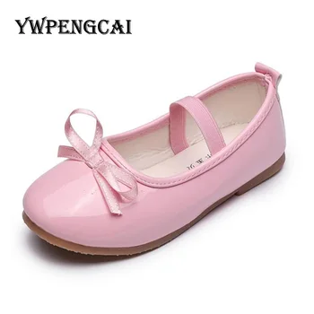 

Size 21-36 Baby Toddler Girl Soft Flat Shoes Spring Summer Solid Color Children Shoes Girls Slip-on Comfortable Shoes