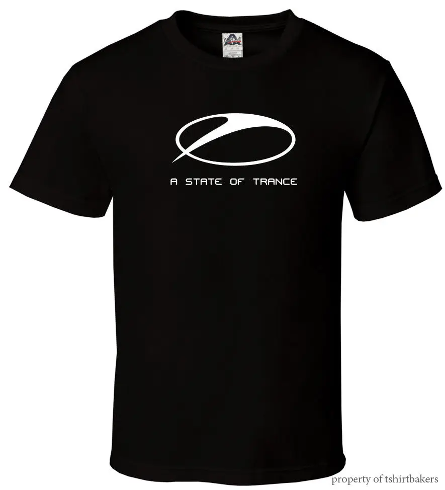 

A State of Trance - Black T-Shirt Rave Rage Plur ASOT EDM Life All Sizes S-2XL