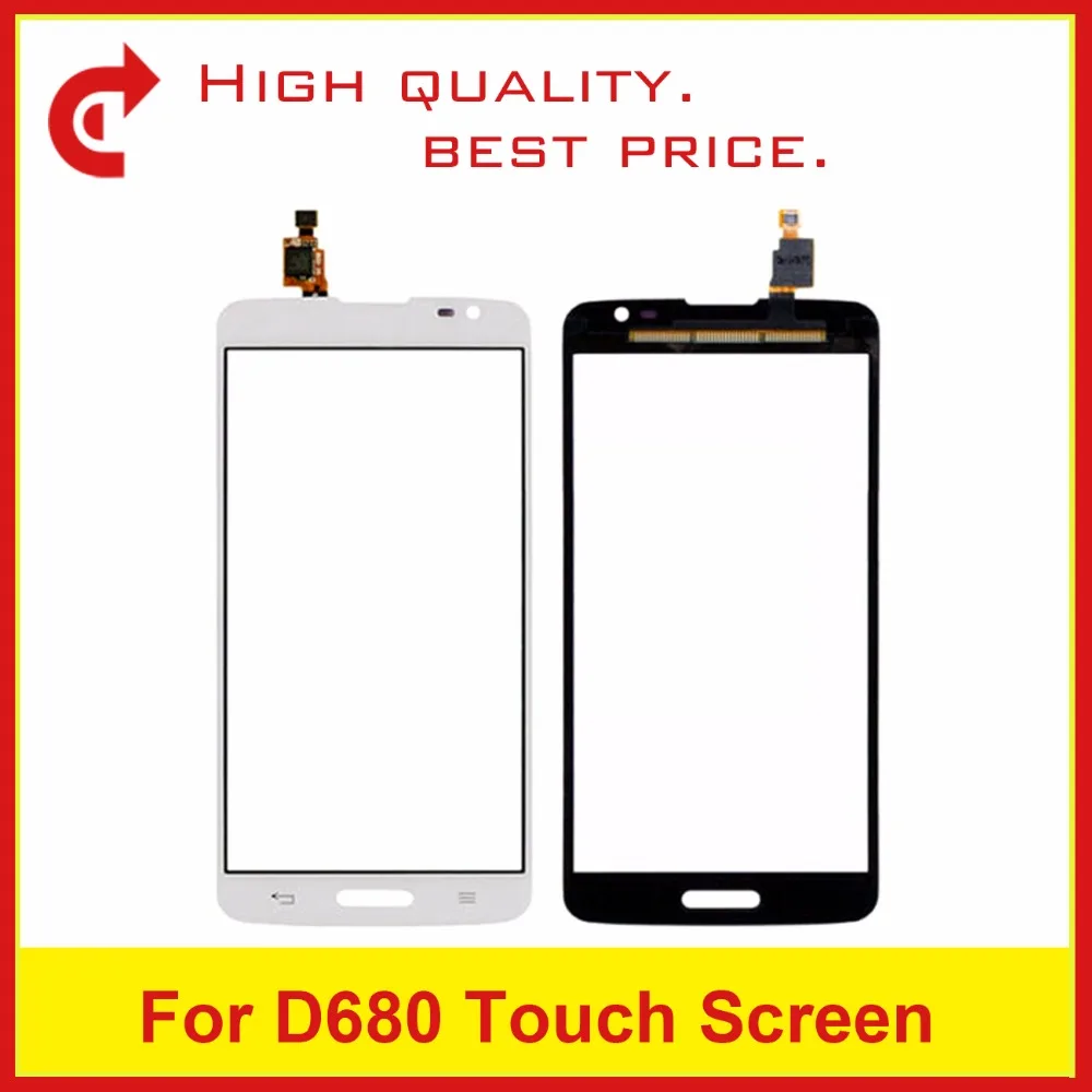 

High Quality 5.5" For LG G Pro Lite D680 D682 Dual D685 D686 Glass Lens Touch Screen Digitizer Sensor Outer Panel Black