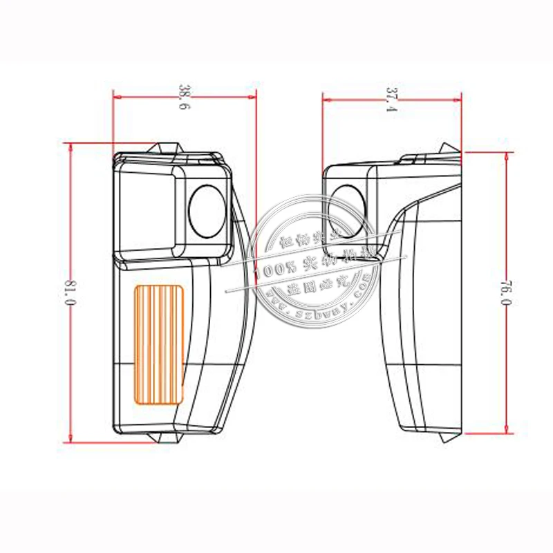 Широкоугольная Автомобильная камера заднего вида BW8023 170 градусов для Mazda 2 mazda 3 2008