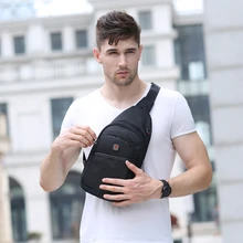 Balang Marca 2019 Dos Homens Casual Saco Crossbody Sling Saco das Mulheres Pacote Peito À Prova D’ Água Oxford Sacos de Ombro Mochila Masculina