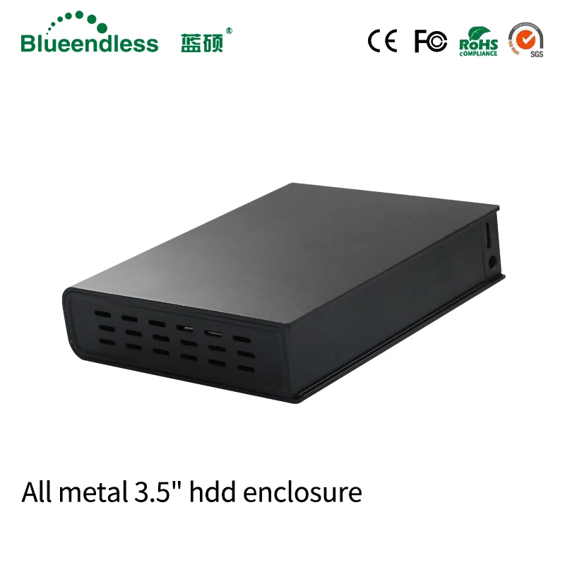 Продукт 1 ТБ/2 ТБ/3 ТБ/4 ТБ SATA USB 3,0 HDD корпус HDD Box 3,5 caddy с высокой скоростью хранения внешних жестких дисков