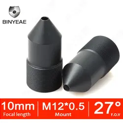 BINYEAE CCTV объектив M12 10 мм объектив для видеонаблюдения 720 P 1080 P HD камера мини-камера pinholelens