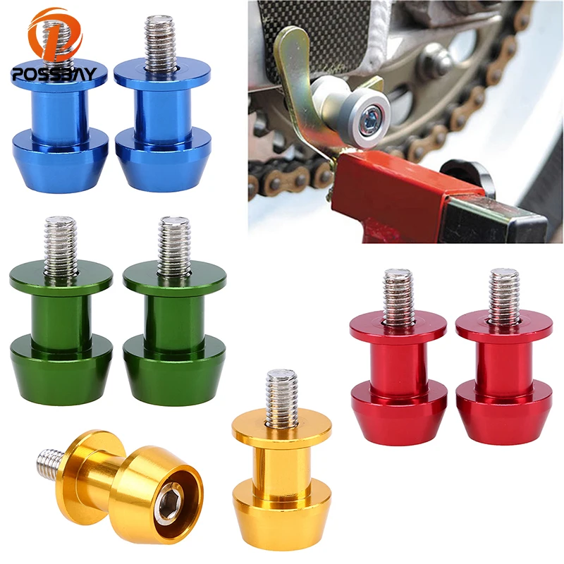 Aluminum Swingarm Spools Slider Stand Screw Universal Motorcycle