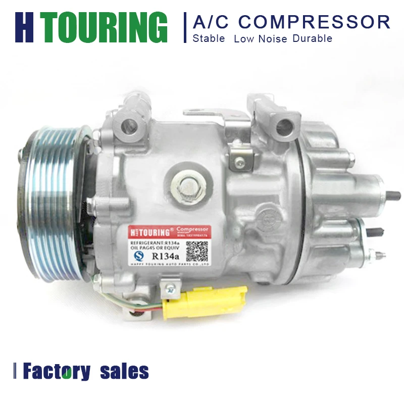 Sd7v16 Compressor Forac Citroen Jumpy Dispatch Peugeot 807 2 0 9687499380 648748 96874993 648750 Air Conditioning Installation Aliexpress