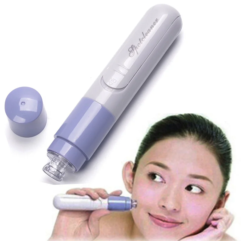 

1Pcs Hot Electric Facial Pore Cleanser Skin Cleaner Vacuum Face Dirt Suck Up Acne Pimple Remover Blackhead Clean Free Shipping