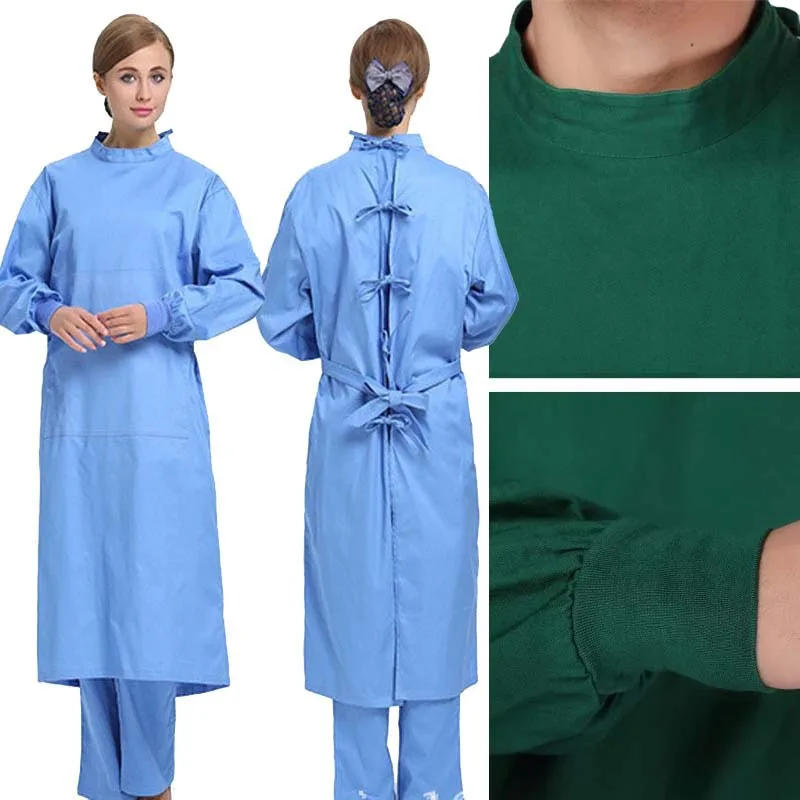

[SET] Women's Pure Cotton Medical Scrub Set / Nursing Uniform / Gowns Aprons / Opreating Lab Coat / Medical Uniform