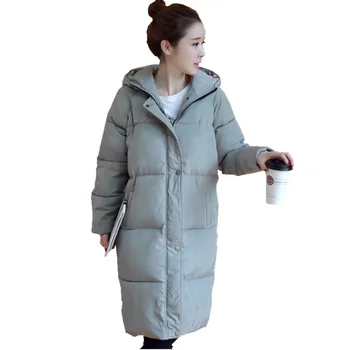 

Winter Coat Women Plus Size Cotton Padded Jacket Abrigos Mujer Hooded Casual Parka Winter Women Coat Oversized Coats C2738