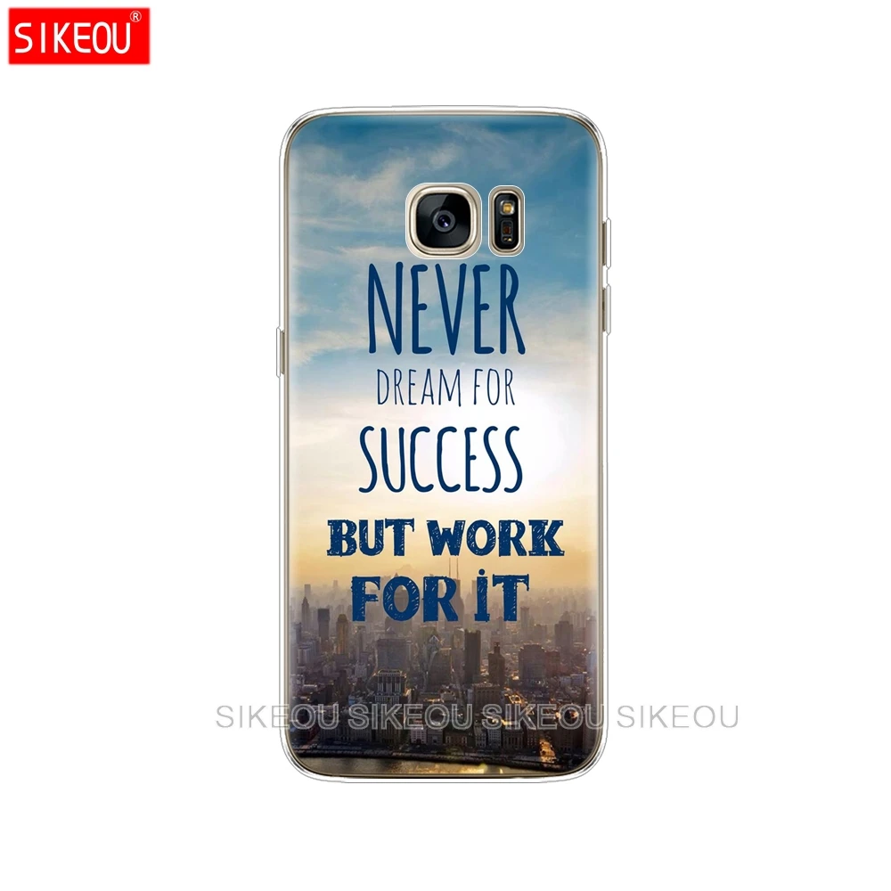 Силиконовый чехол для Samsung Galaxy S6 телефона S 6 G920 G920F G920A с принтом нарисованные