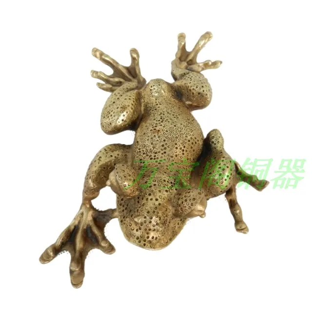 

Bronze decoration technology frogloks copper frog feng shui products decoration technology Large