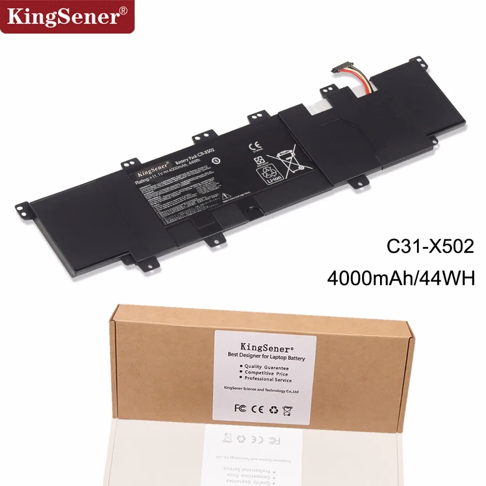 KingSener New C31-X502 Battery For ASUS VivoBook X502 X502c X502ca S500C S500CA PU500C PU500CA 11.1V 44WH Free 2 Years Warranty