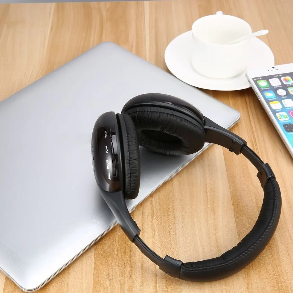 

5PCS 5 in 1 HiFi Headset FM Radio Monitor MP3 PC TV Audio Mobile Phones