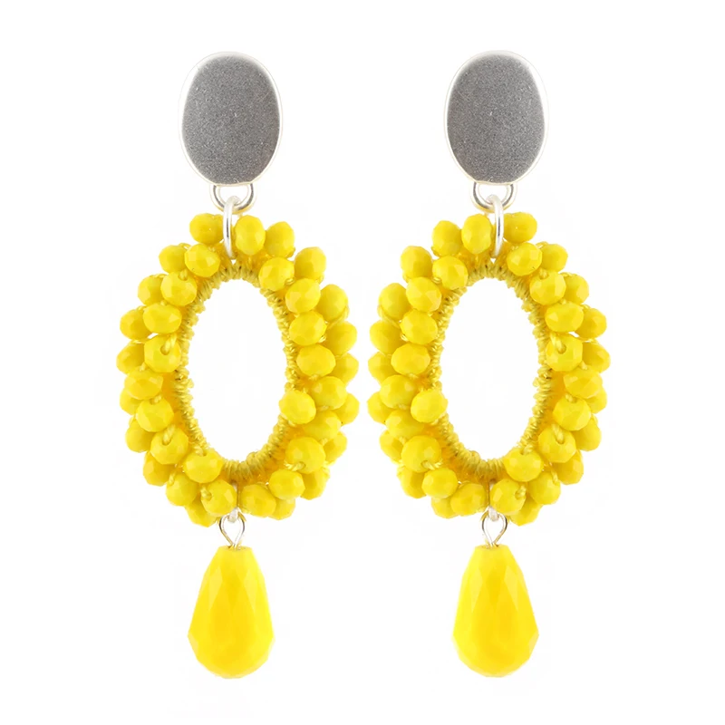 Earrings for woman Yellow