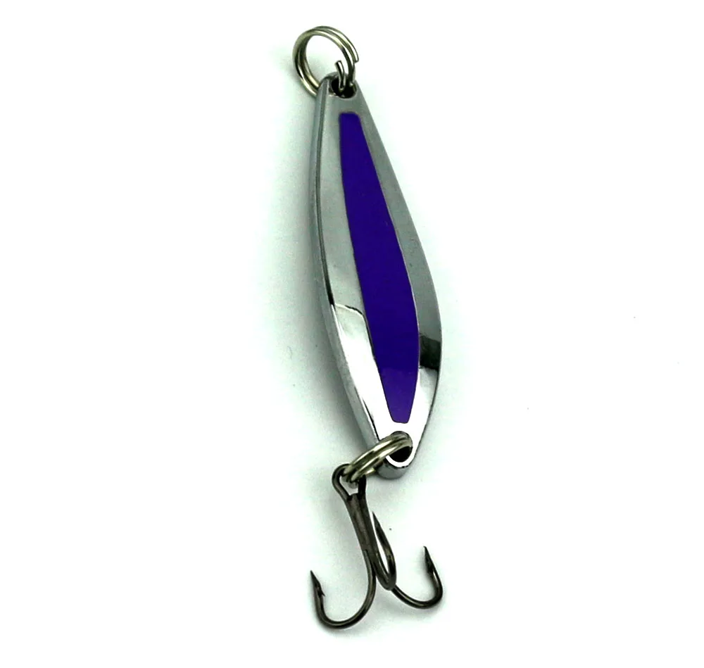 

4 pieces/lot Silver/Gold Spinner Spoon Fishing lures 5g/7g/11g Metal lures
