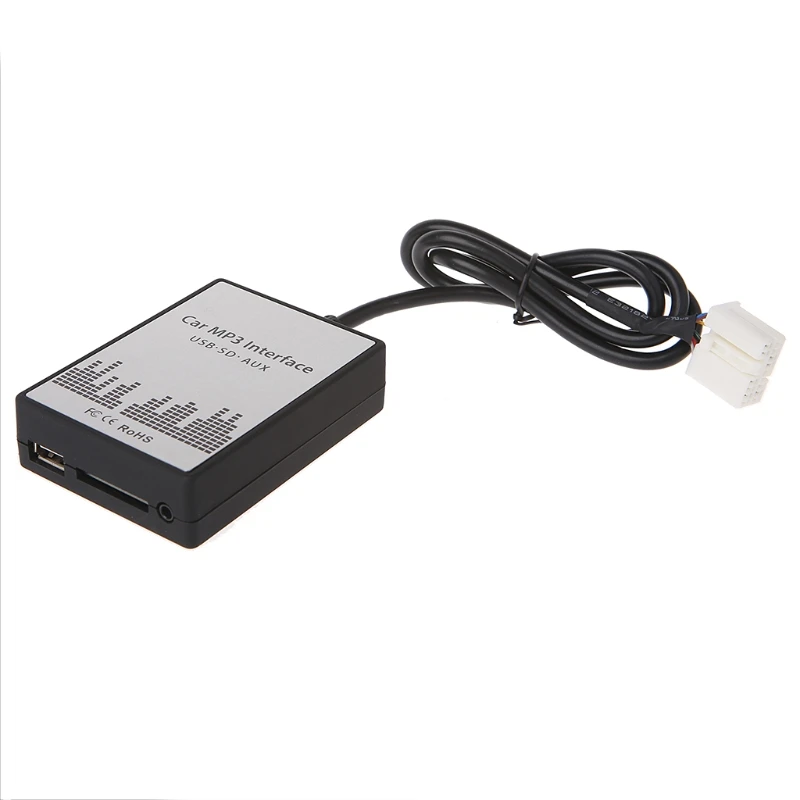 

2019 New USB SD AUX Car MP3 Music Player Adapter CD Change for Suzuki for Fiat for Opel High Quality